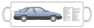 Ford Sierra XR4i 1983-85 Mug 2